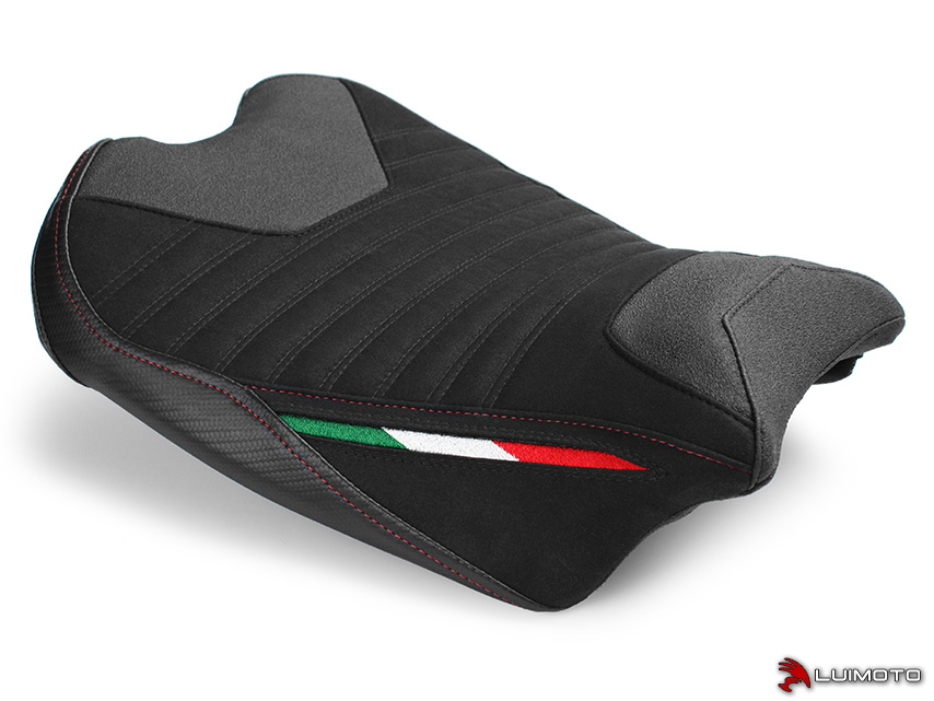 LUIMOTO CORSA Rider Seat Cover for DUCATI PANIGALE V4 / S / R / Speciale (18-21) LUIMOTO CORSA Rider Seat Cover for DUCATI PANIGALE V4 / S / R / Speciale (18-21)